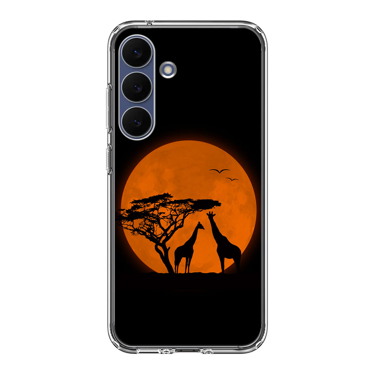 Giraffes Silhouette Samsung Galaxy S25 FE Case