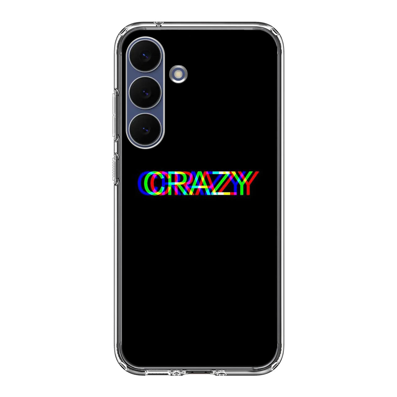 Glitch Crazy Samsung Galaxy S25 FE Case