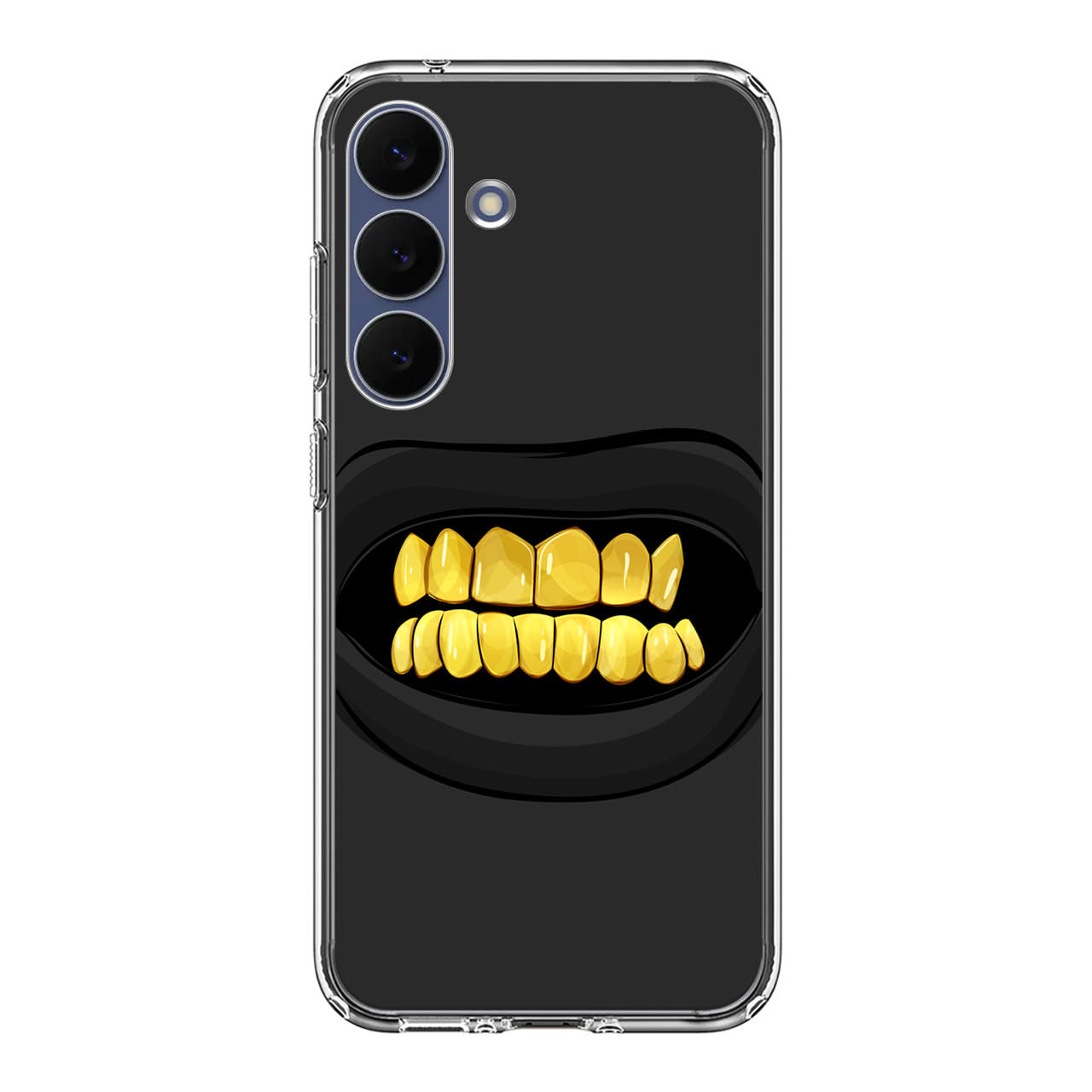 Gold Grillz Samsung Galaxy S25 FE Case