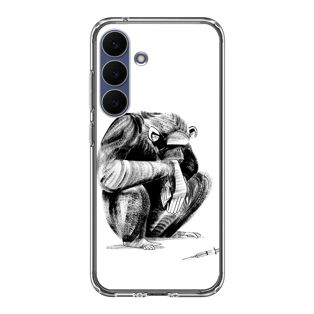 Guinea Chimp Samsung Galaxy S25 FE Case