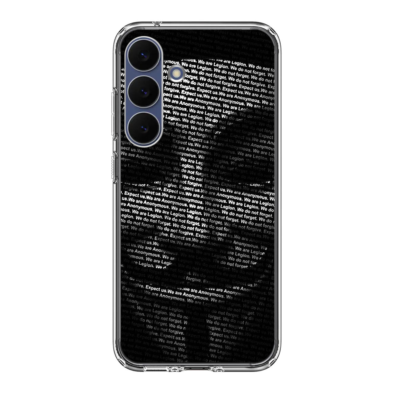Guy Fawkes Mask Anonymous Samsung Galaxy S25 FE Case