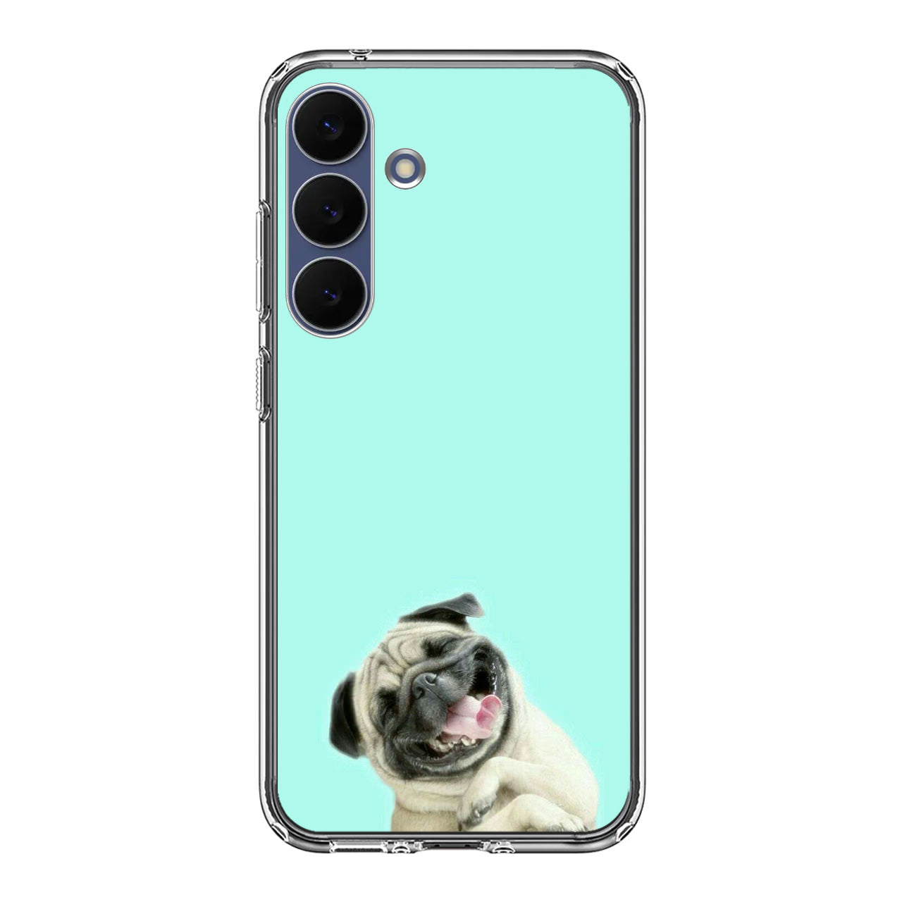 Laughing Pug Samsung Galaxy S25 FE Case