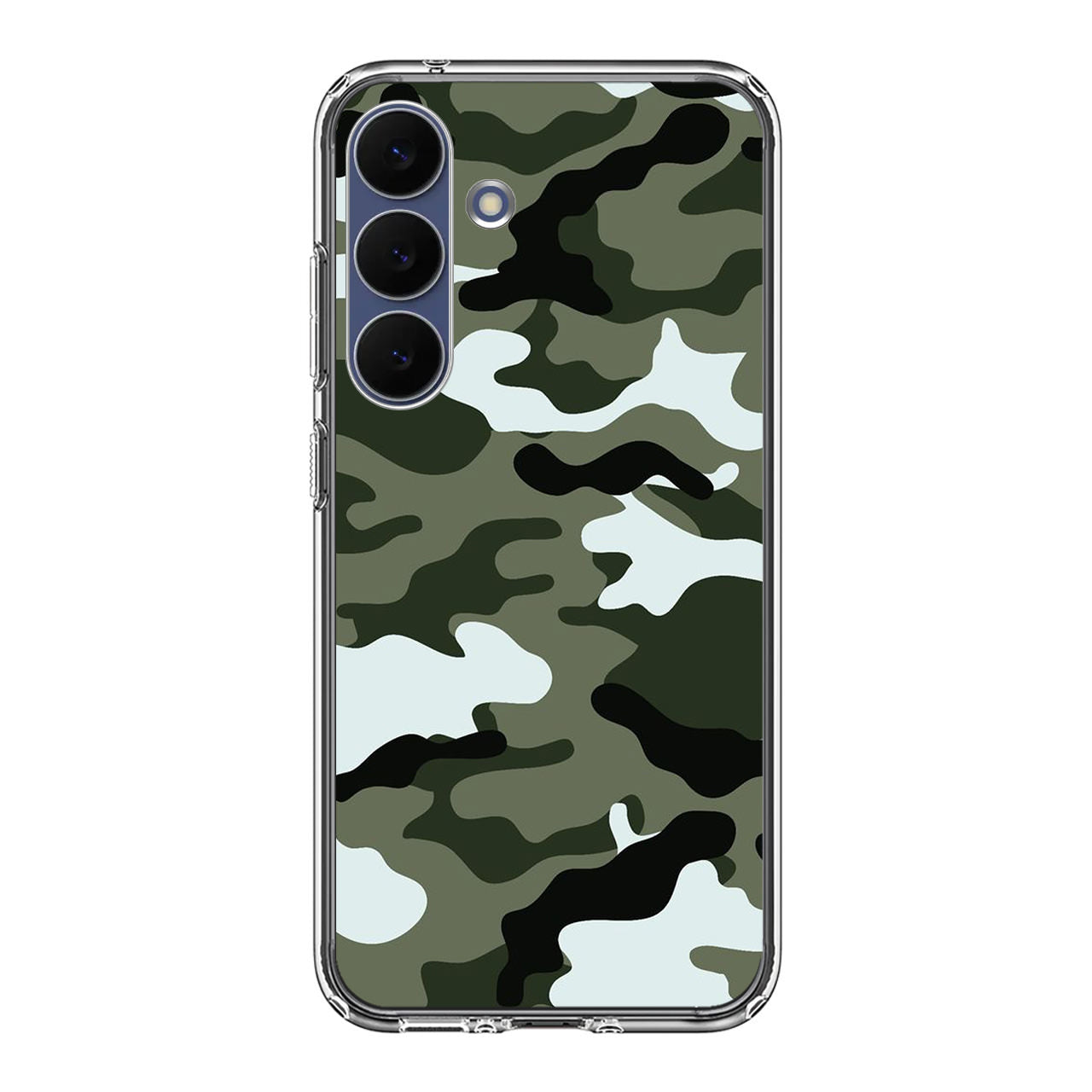 Military Green Camo Samsung Galaxy S25 FE Case