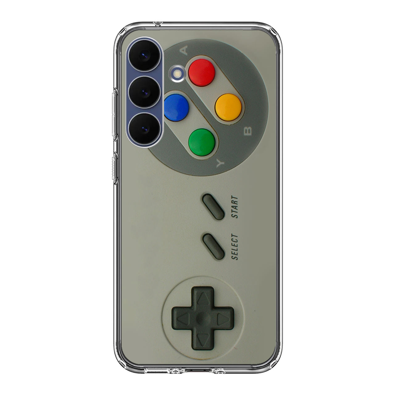 Silver Console Controller Samsung Galaxy S25 FE Case