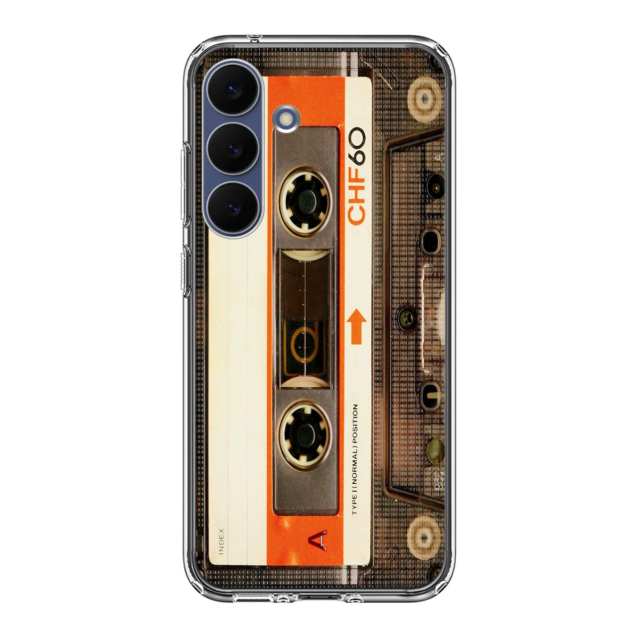 Vintage Audio Cassette Samsung Galaxy S25 FE Case