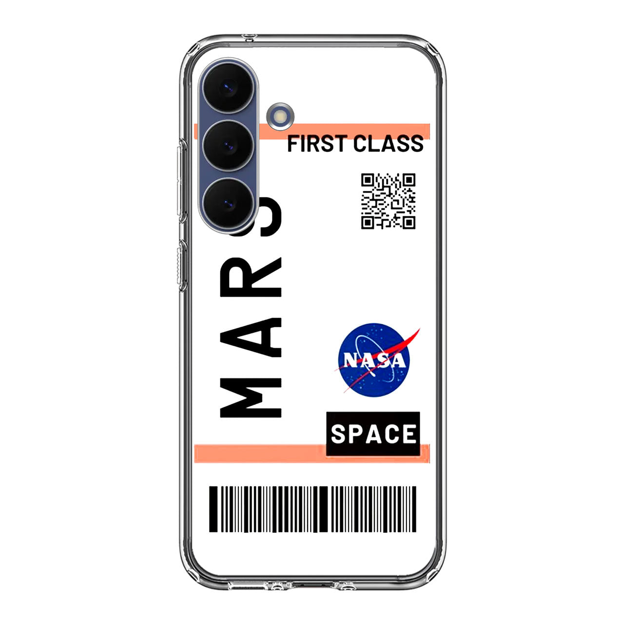 First Class Ticket To Mars Samsung Galaxy S25 FE Case