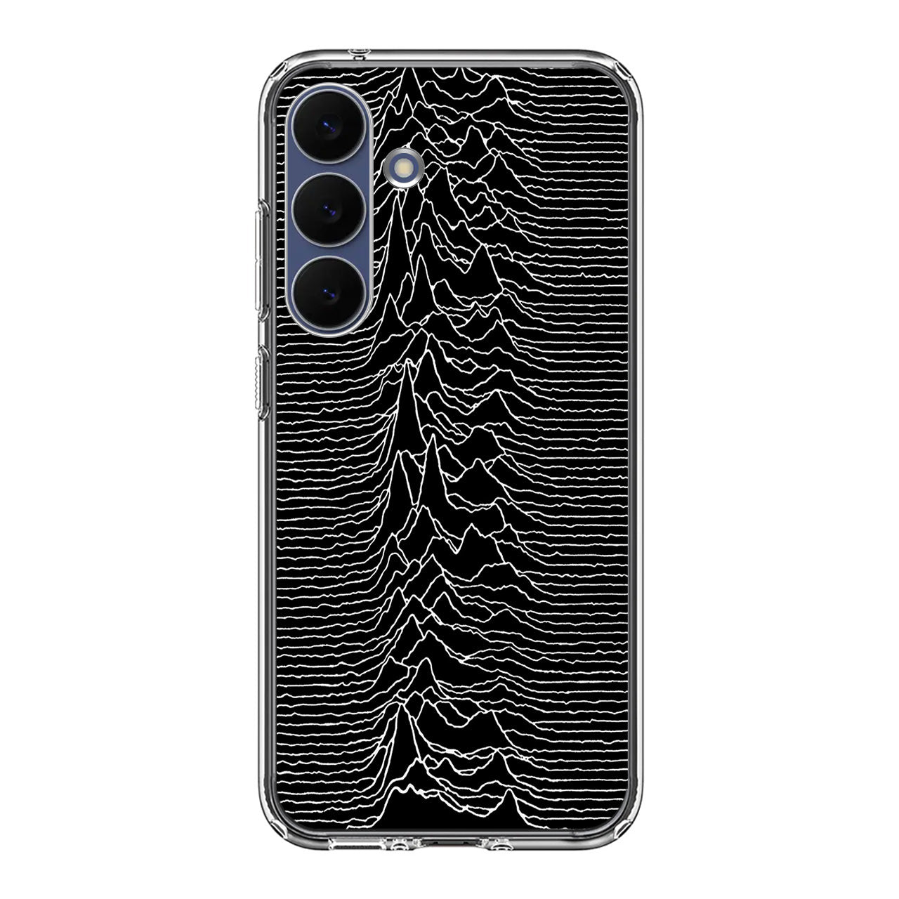 Joy Division Unknown Pleasures Samsung Galaxy S25 FE Case