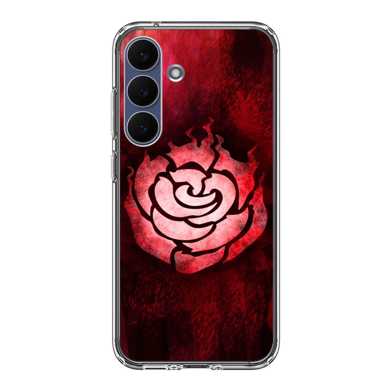 RWBY Ruby Rose Symbol Samsung Galaxy S25 FE Case