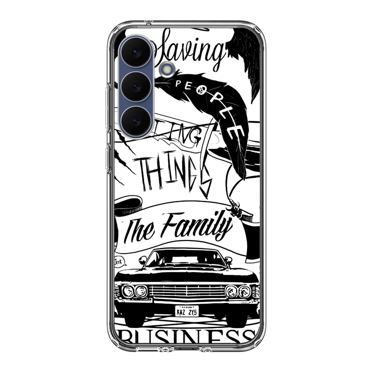 Supernatural Family Business Saving People Samsung Galaxy S25 FE Case