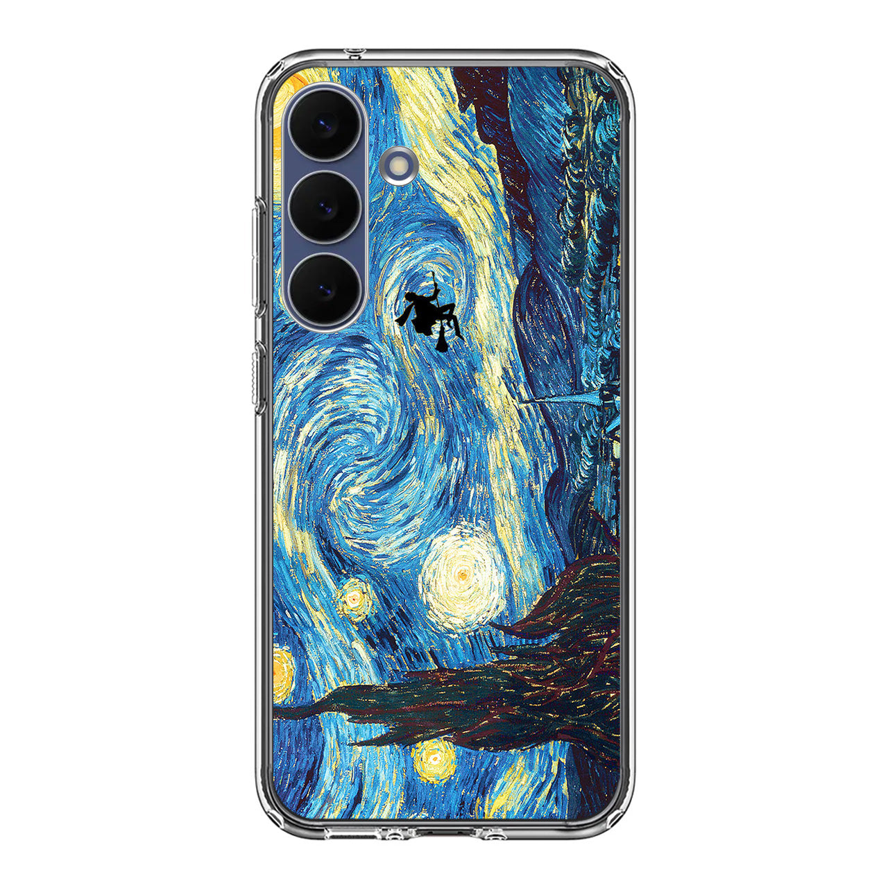Witch Flying In Van Gogh Starry Night Samsung Galaxy S25 FE Case