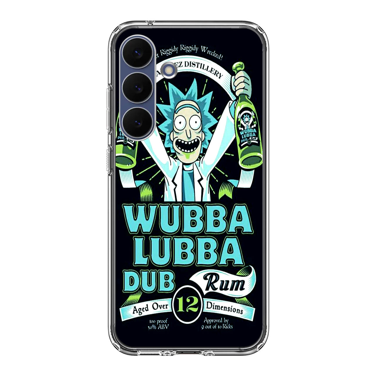 Wubba Lubba Dub Rum Samsung Galaxy S25 FE Case
