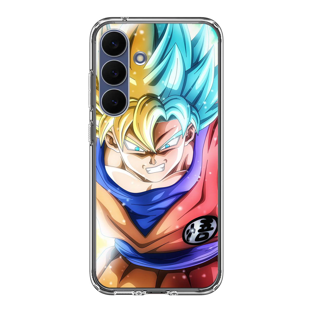 Goku SSJ 1 to SSJ Blue Samsung Galaxy S25 FE Case