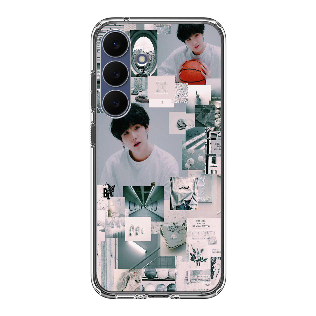 Suga College Wallpaper Samsung Galaxy S25 FE Case