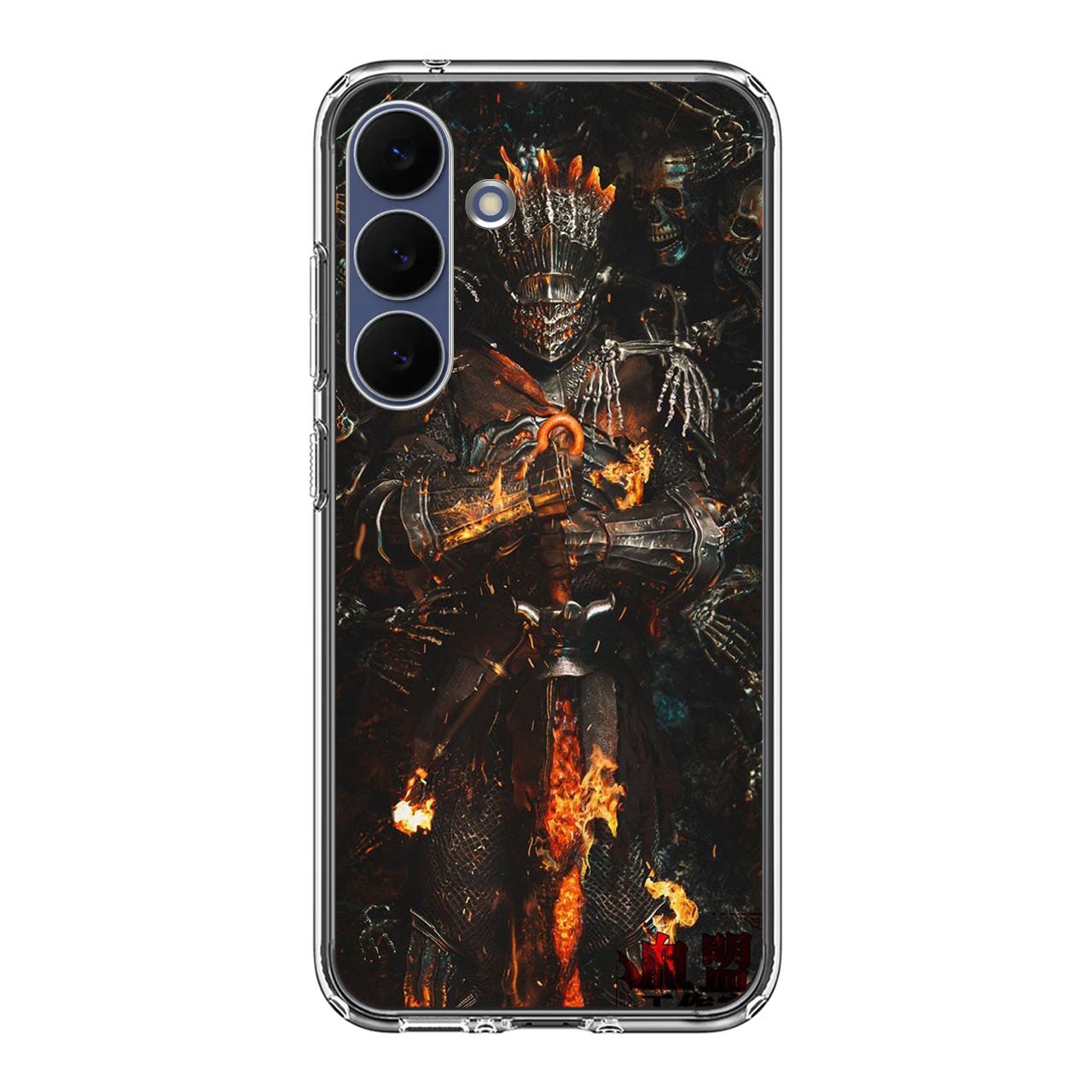 Ember King Warden Cursed Flame Samsung Galaxy S25 FE Case