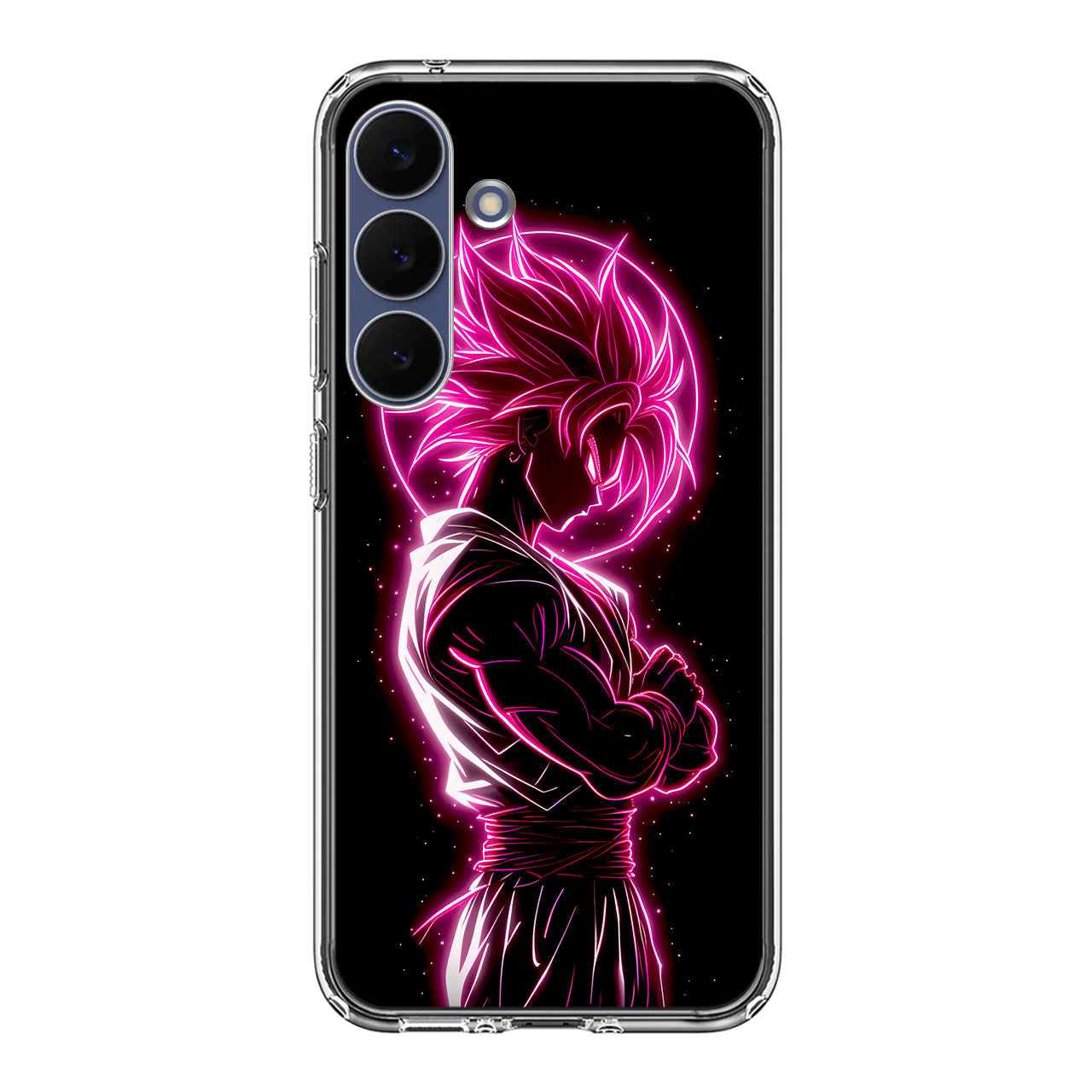 Pink Radiant Saiyan Samsung Galaxy S25 FE Case