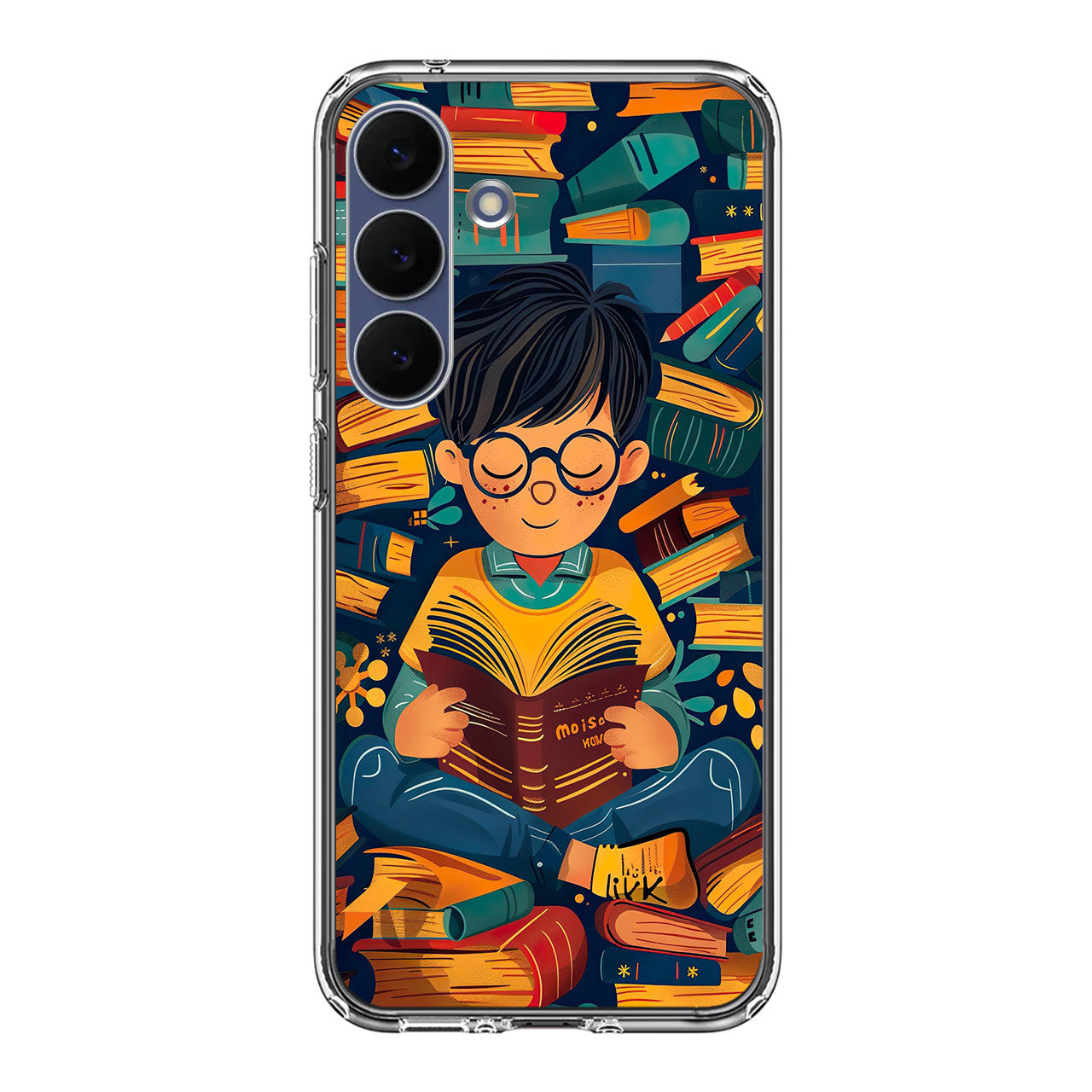 Universe of The Bookworm Samsung Galaxy S25 FE Case