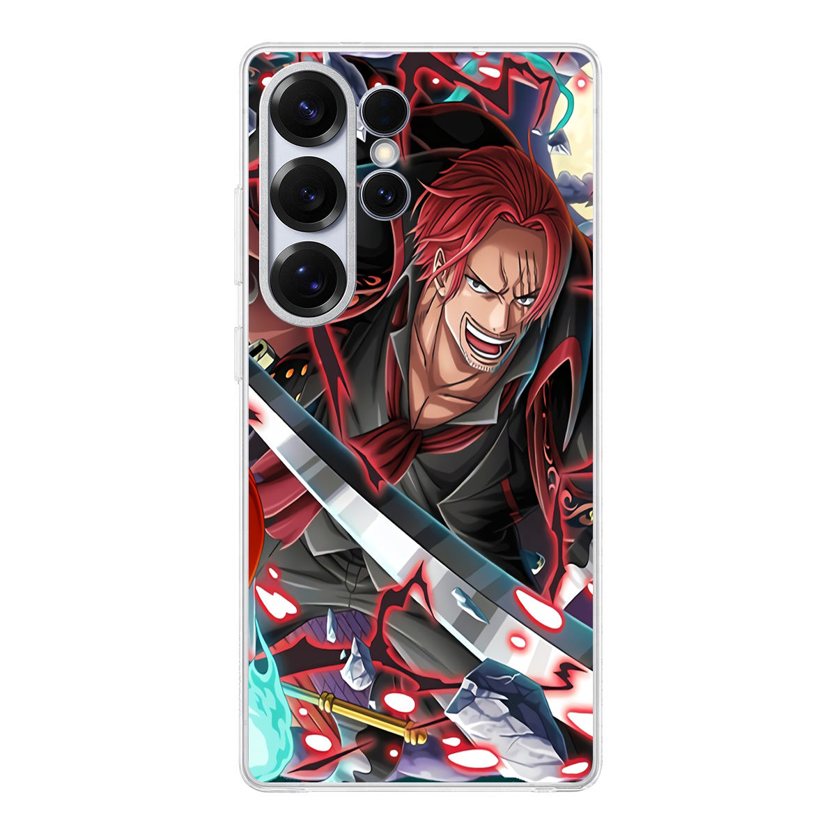 Red Hair Shanks Samsung Galaxy S25 Ultra Case