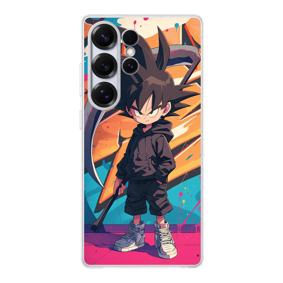Street Saiyan Samsung Galaxy S25 Ultra Case