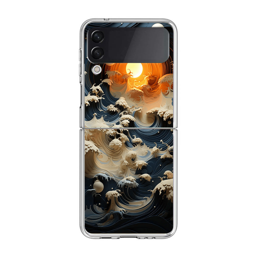 Solar Tsunami Samsung Galaxy Z Flip 4 Case