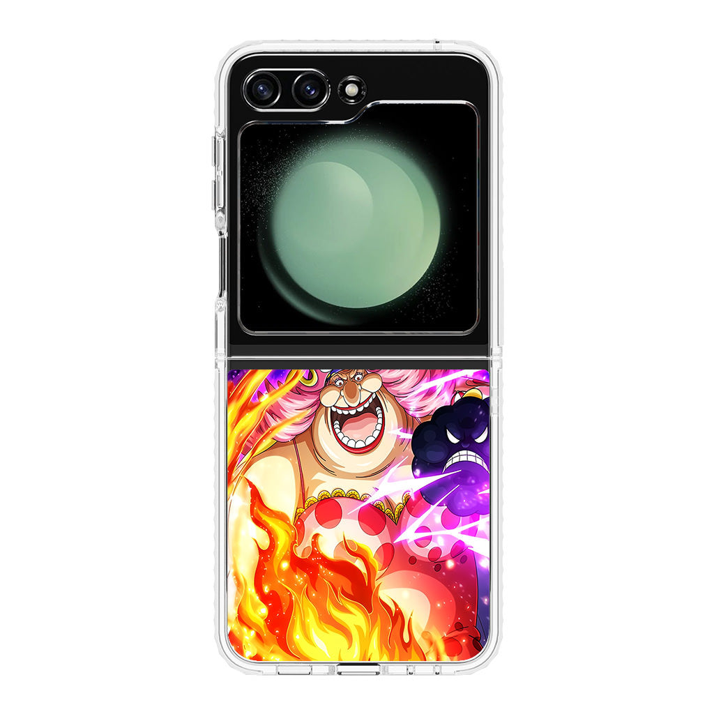 Big Mom With Prometheus And Zeus Samsung Galaxy Z Flip 5 Case