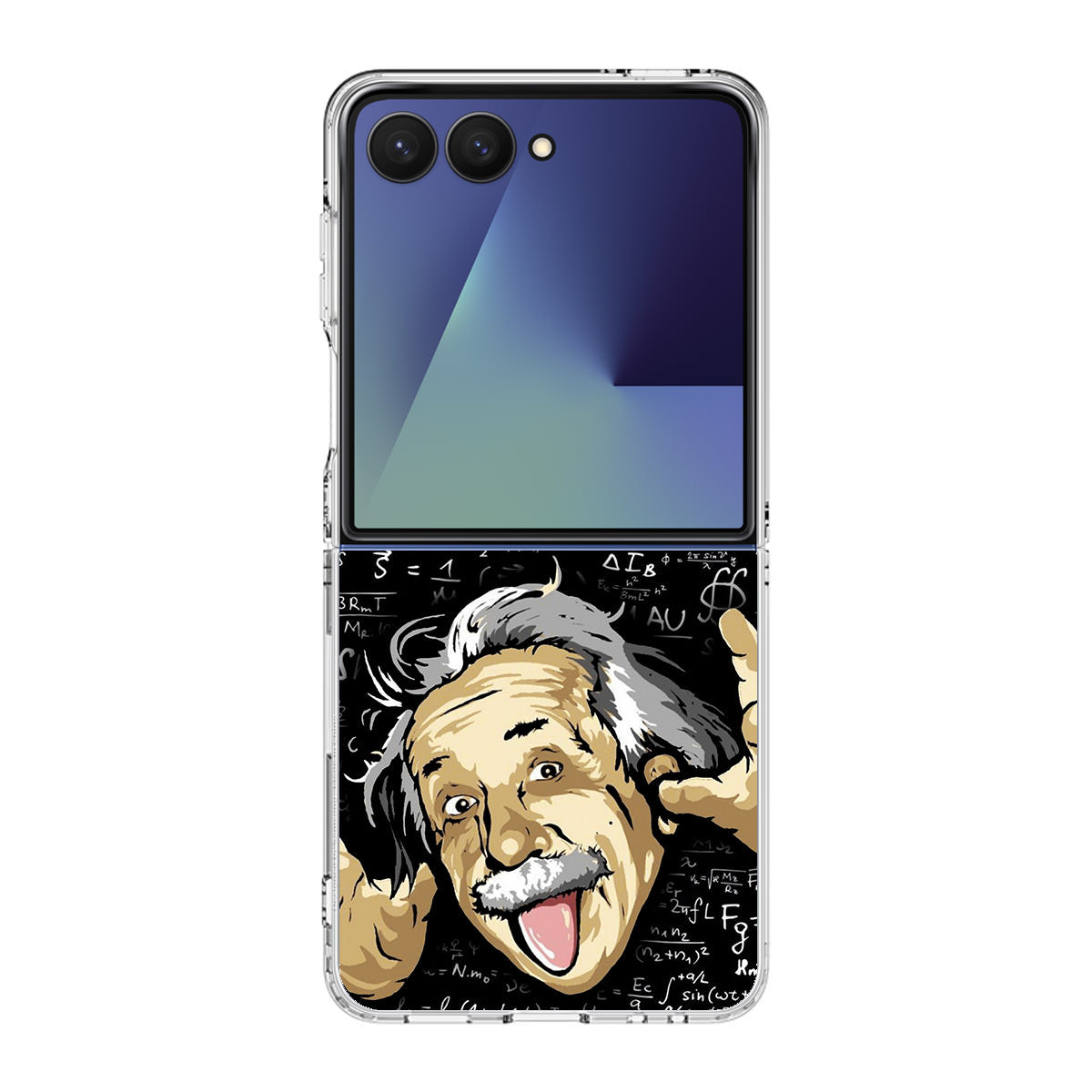 Albert Einstein's Formula Samsung Galaxy Z Flip 7 Case