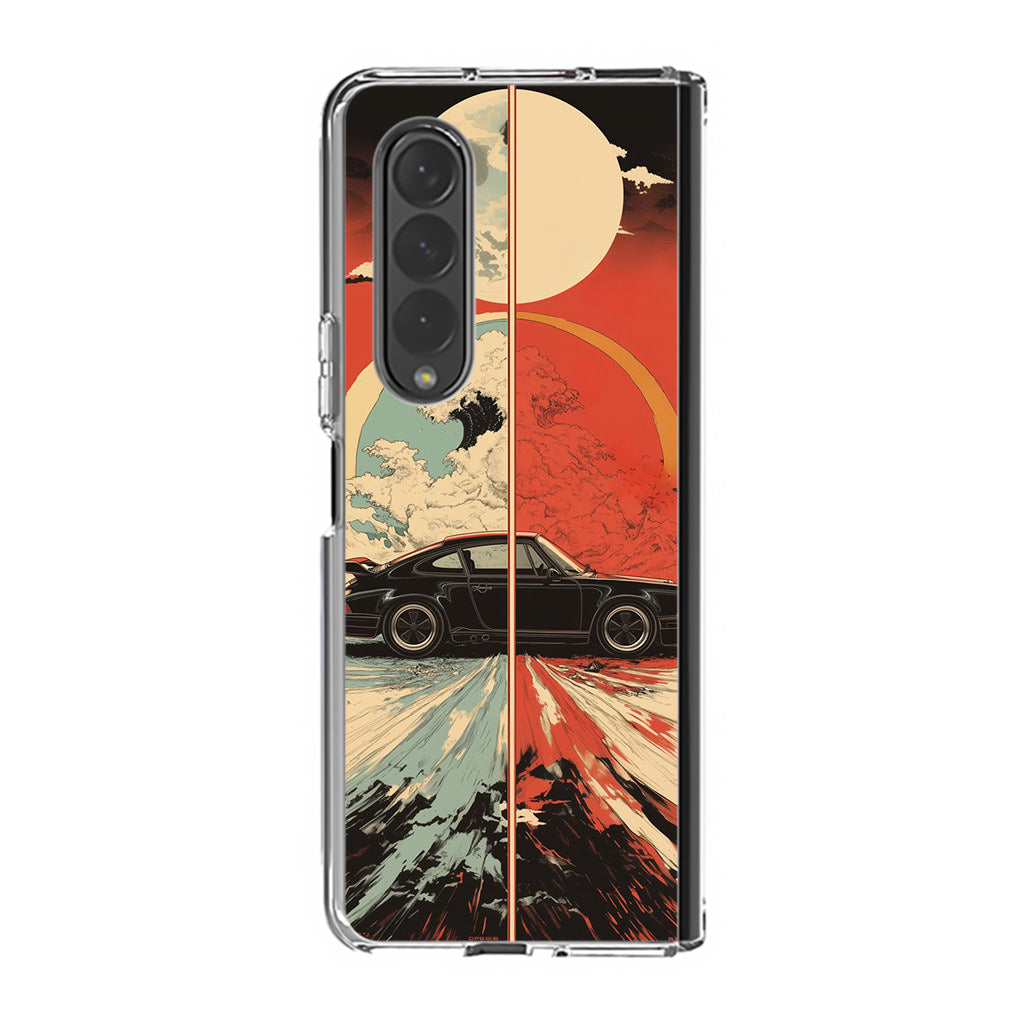 Duality Drive Moonlight and Magma Samsung Galaxy Z Fold 4 Case