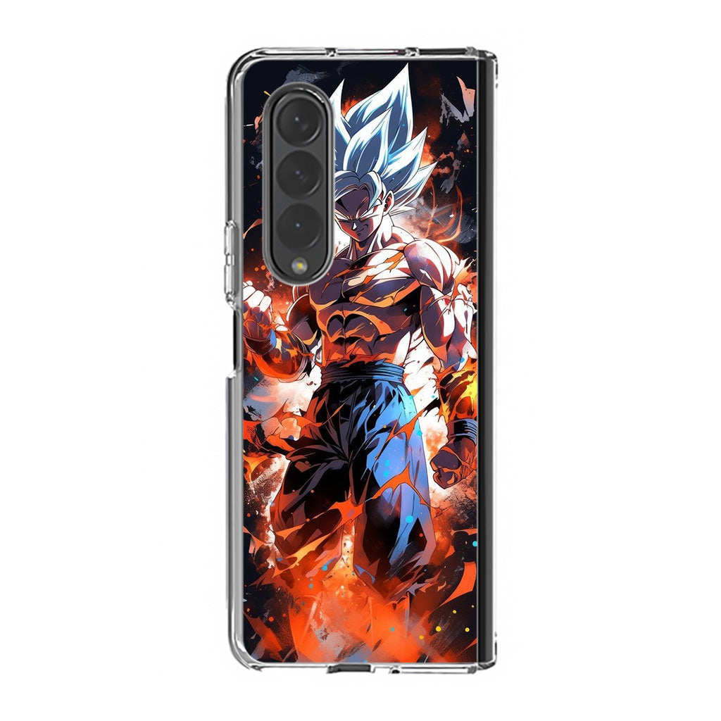 Goku Unleash The Power Samsung Galaxy Z Fold 3 Case