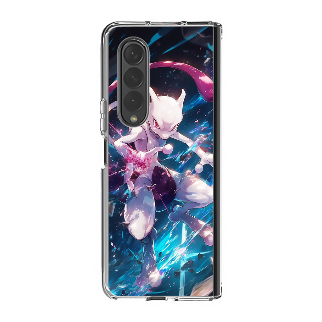 Mewtwo Genesis of Power Samsung Galaxy Z Fold 3 Case