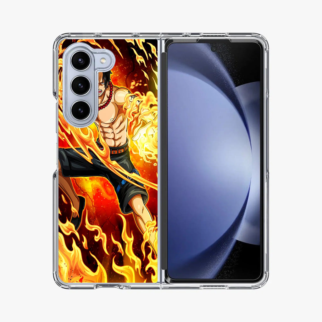Ace Fire Fist Samsung Galaxy Z Fold 5 Case
