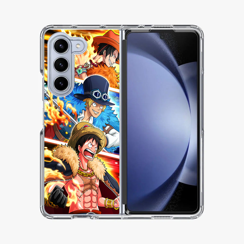 Ace Sabo Luffy Samsung Galaxy Z Fold 5 Case