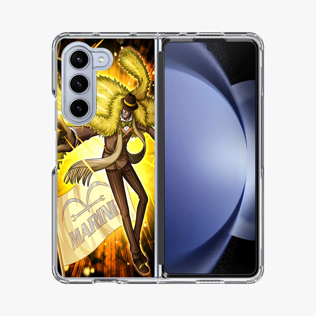 Marine Admiral Borsalino Samsung Galaxy Z Fold 5 Case