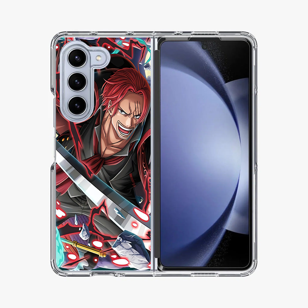 Red Hair Shanks Samsung Galaxy Z Fold 5 Case