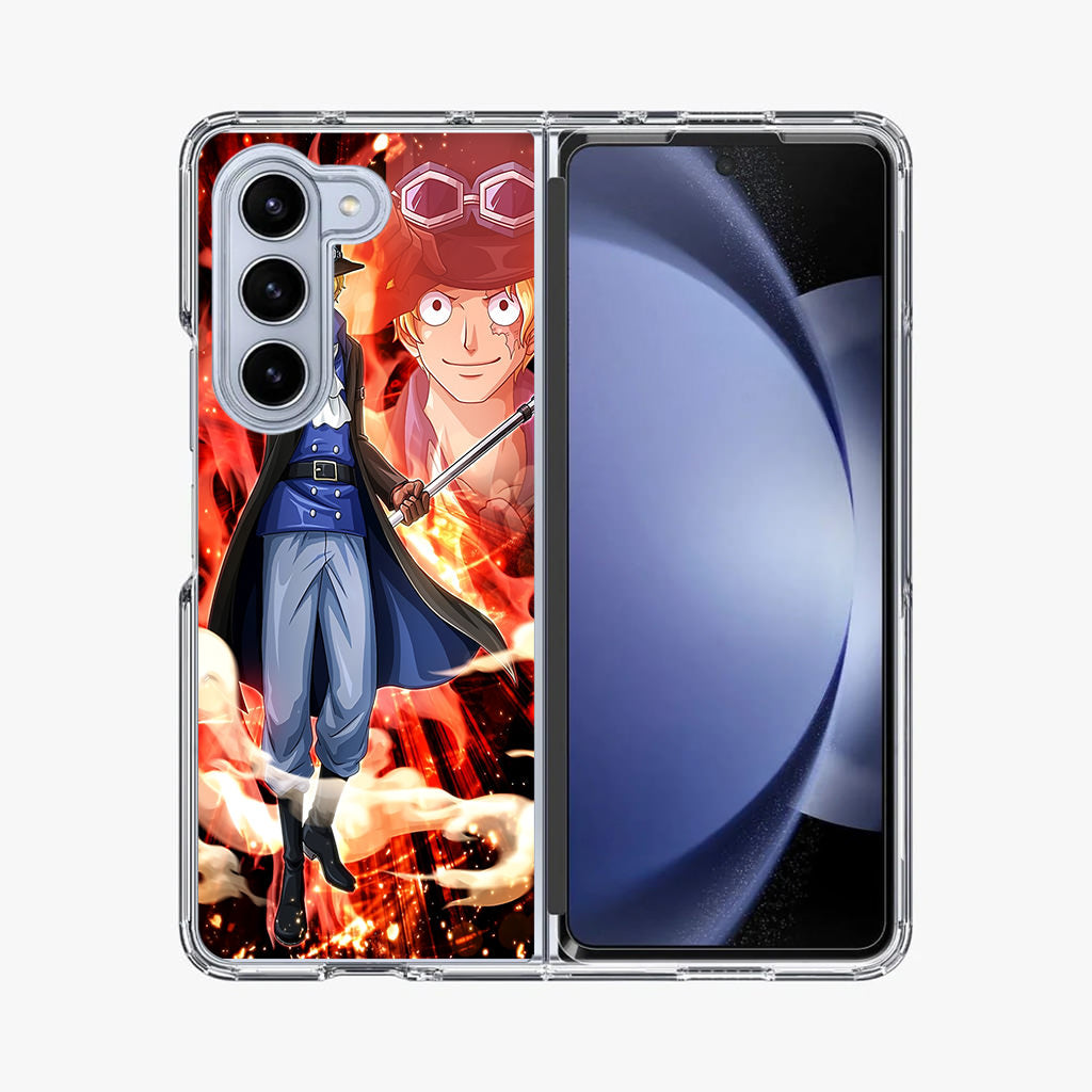 Sabo Revolutionary Army Samsung Galaxy Z Fold 5 Case