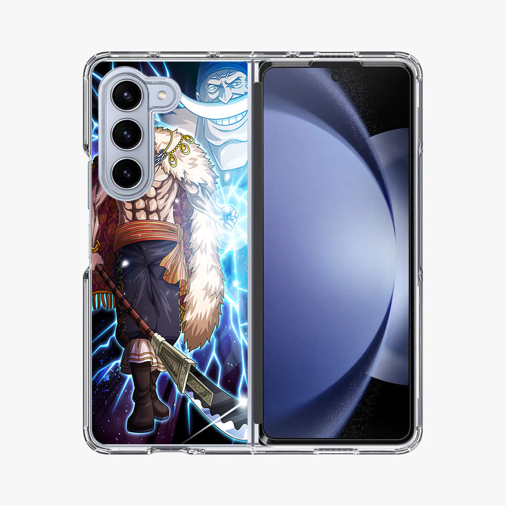 Shirohige With Gura Gura Power Samsung Galaxy Z Fold 5 Case