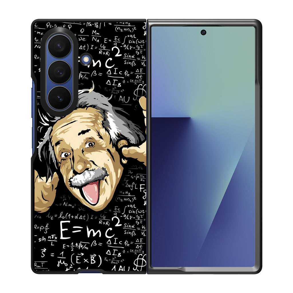 Albert Einstein's Formula Samsung Galaxy Z Fold 7 Case