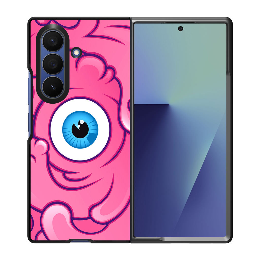 All Seeing Bubble Gum Eye Samsung Galaxy Z Fold 7 Case
