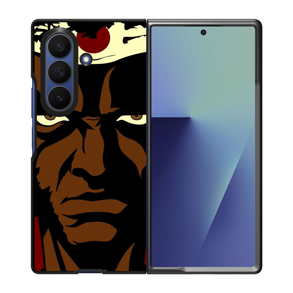 Afro Samurai Samsung Galaxy Z Fold 7 Case