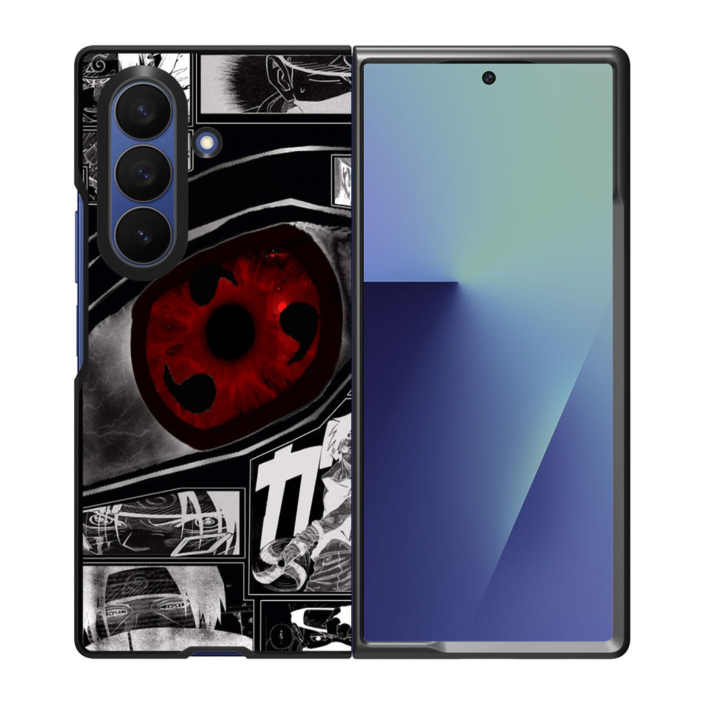 Anime Naruto Sharingan Samsung Galaxy Z Fold 7 Case