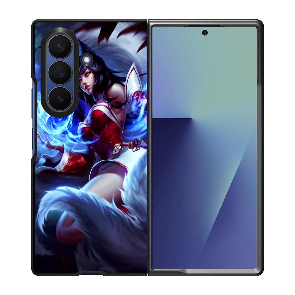 Ahri Demon Fox Samsung Galaxy Z Fold 7 Case