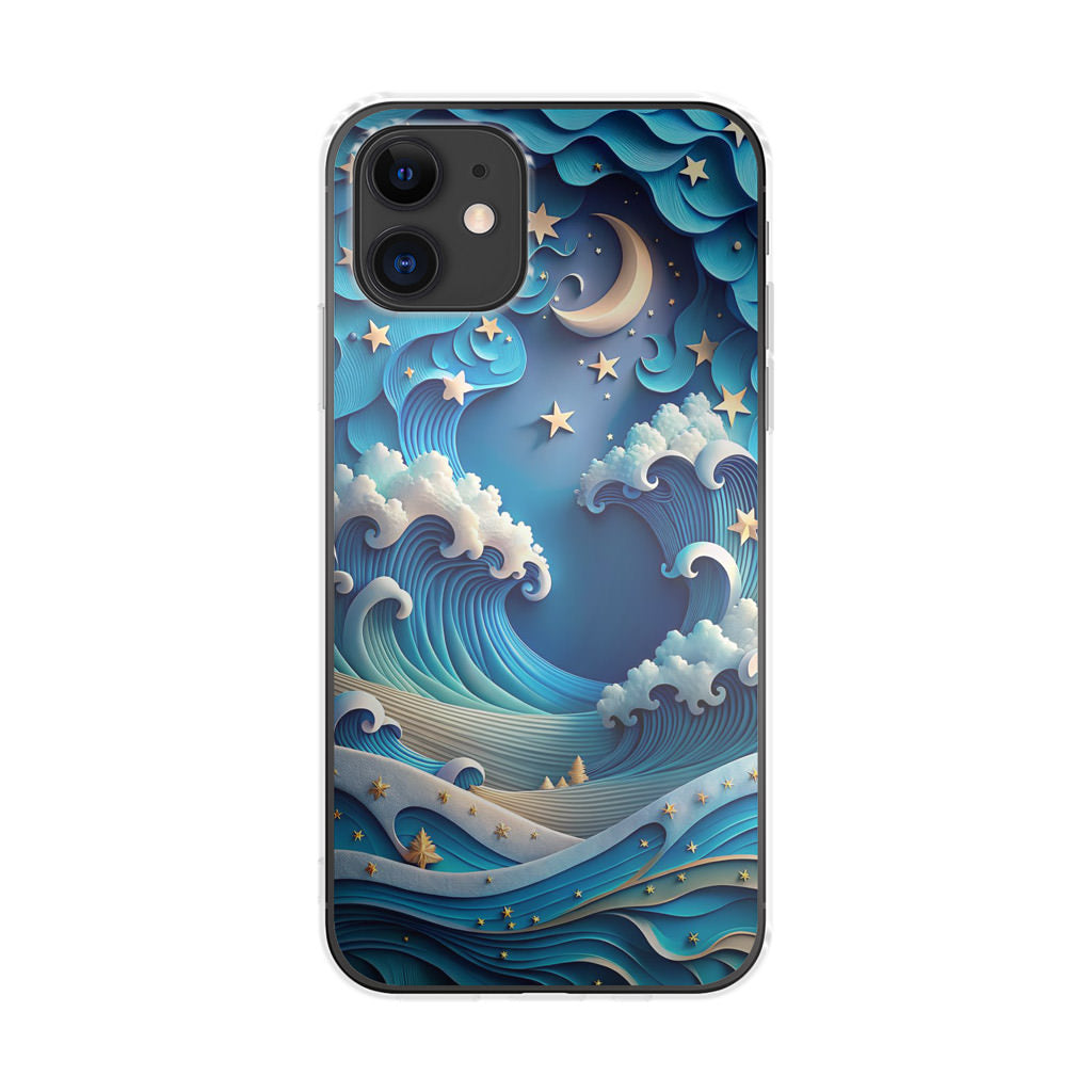 Dreamtide Where Stars Kiss the Sea iPhone 11 Case