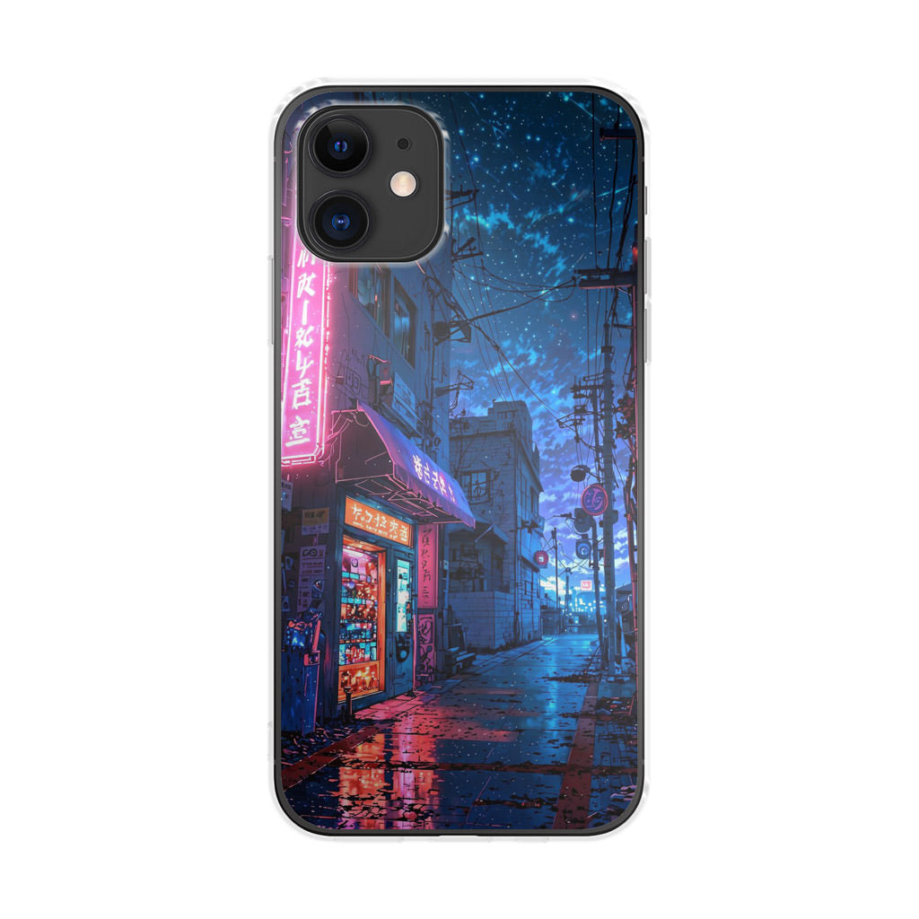 Japan Neon Reverie iPhone 11 Case