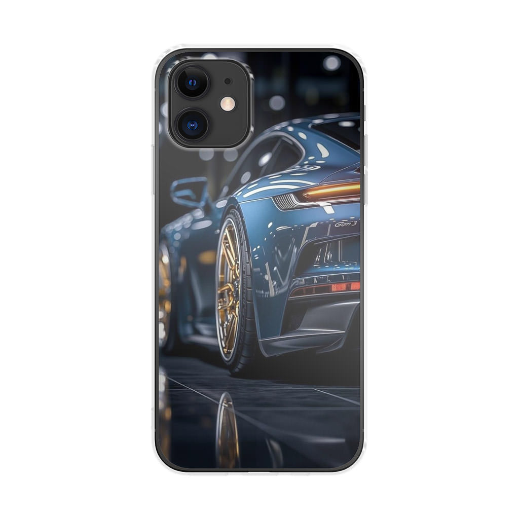 Velvet Thunder Elegance on Wheels iPhone 12 Case
