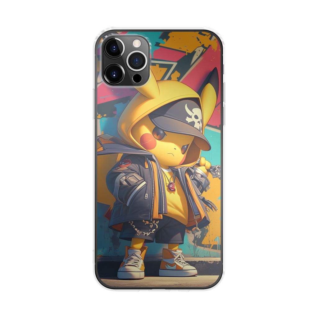 Pikachu Street Rebellion iPhone 12 Pro Case