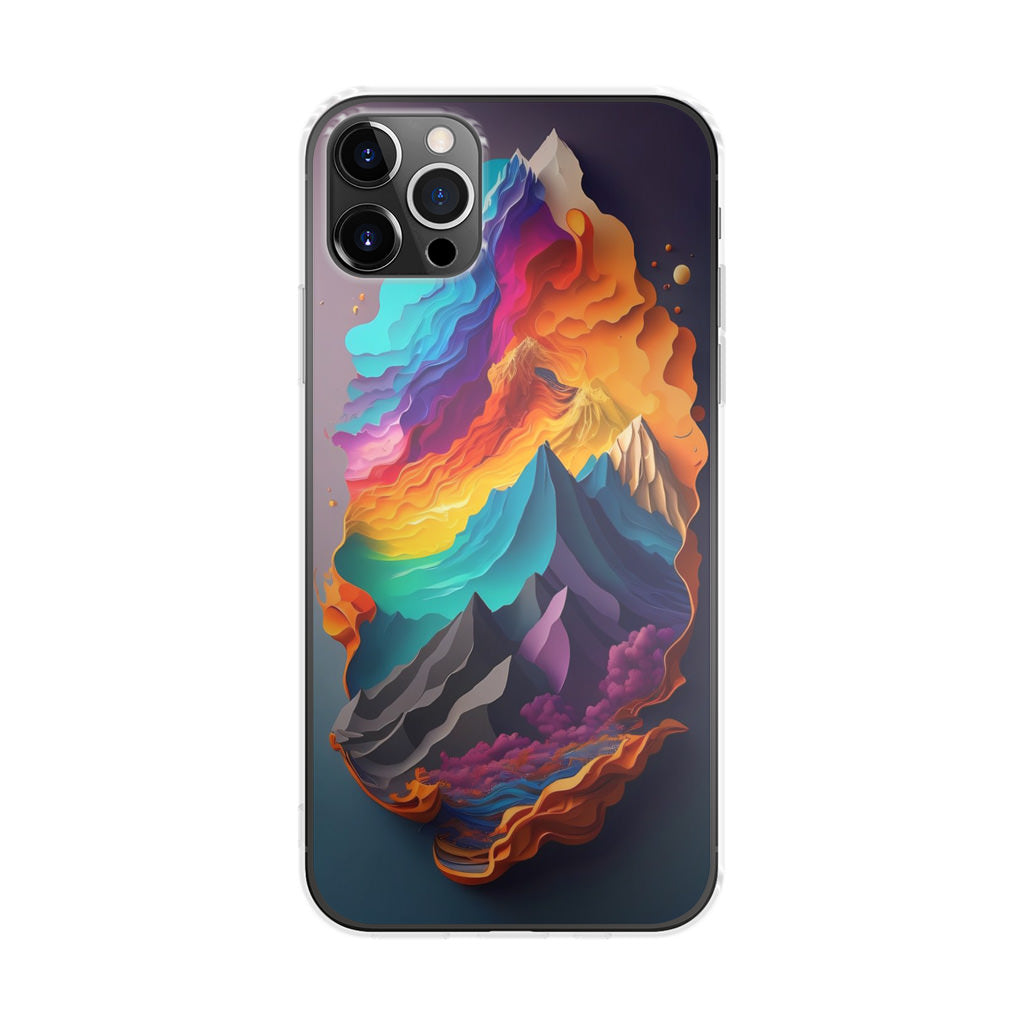 The Spectrum of Peaks iPhone 12 Pro Case
