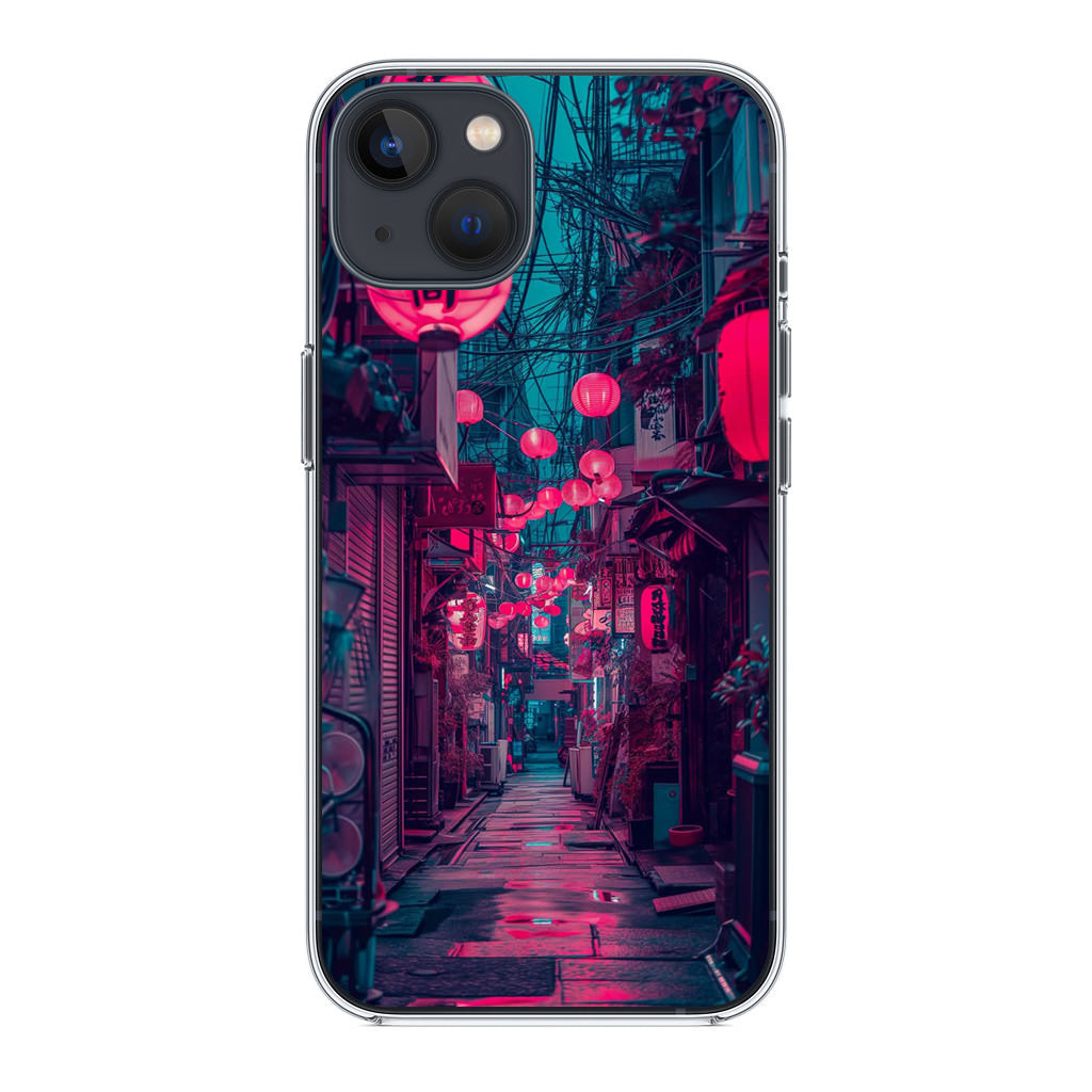 Neon Veins of the Night Market iPhone 13 / 13 mini Case
