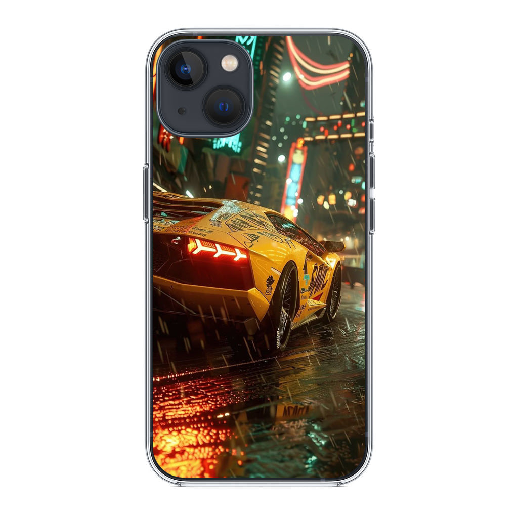 Night Drift Thunder Neon Streets iPhone 13 / 13 mini Case