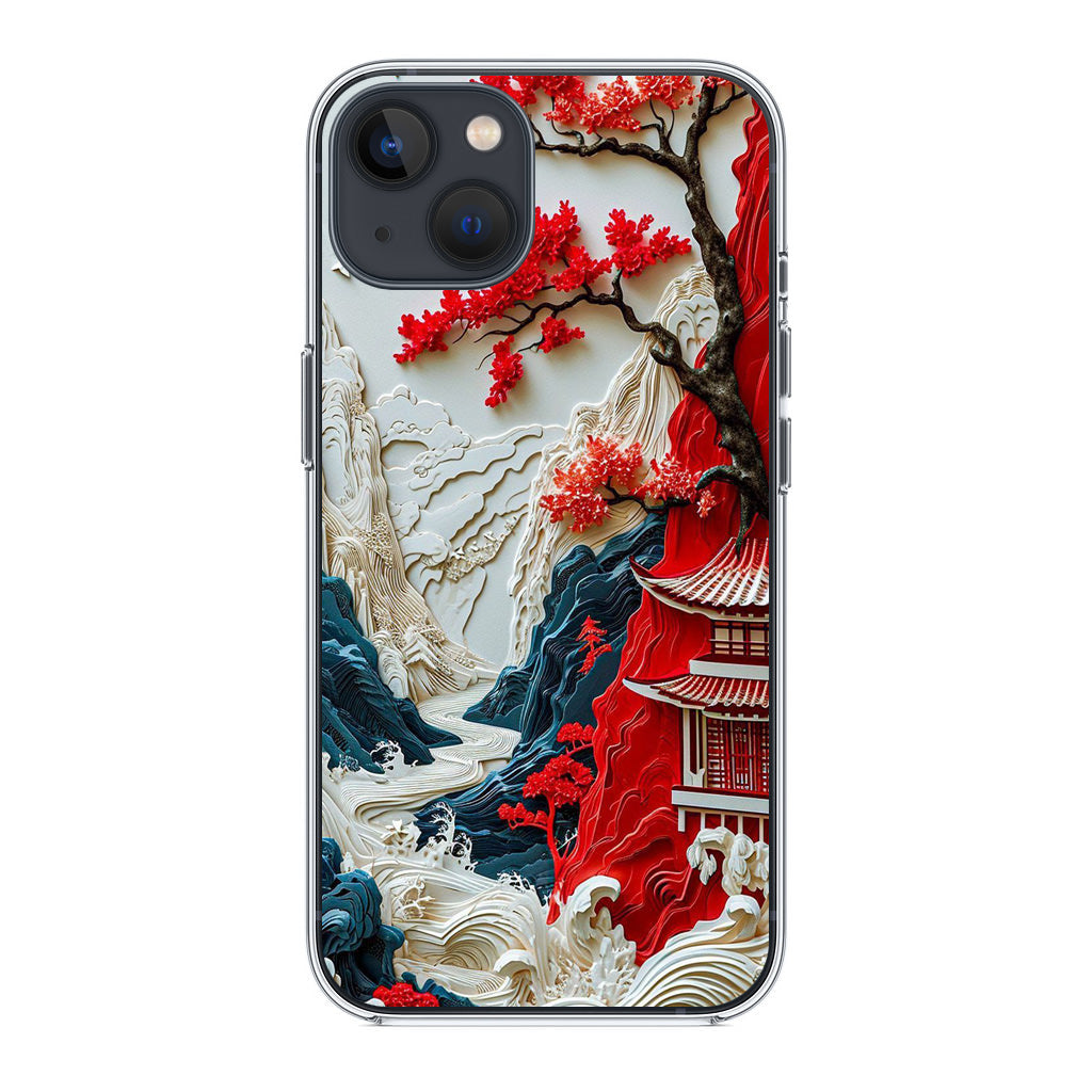 Whispers of the Crimson Zen iPhone 13 / 13 mini Case