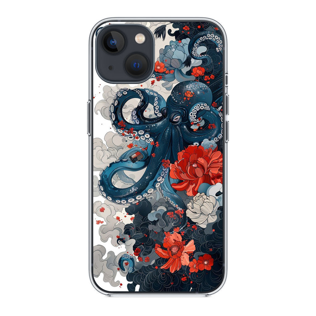 Floral Kraken iPhone 14 / 14 Plus Case