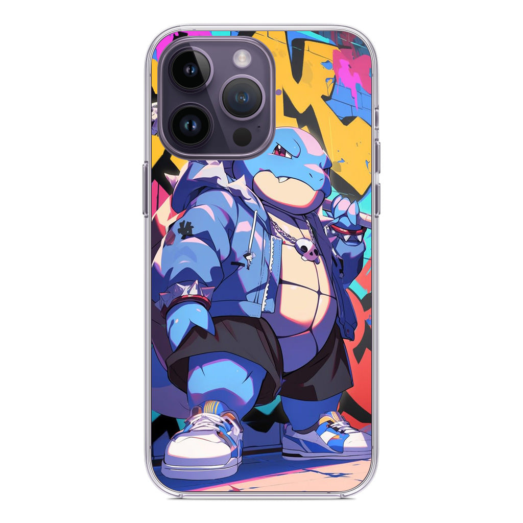 Blastoise Breaks The Block iPhone 14 Pro / 14 Pro Max Case