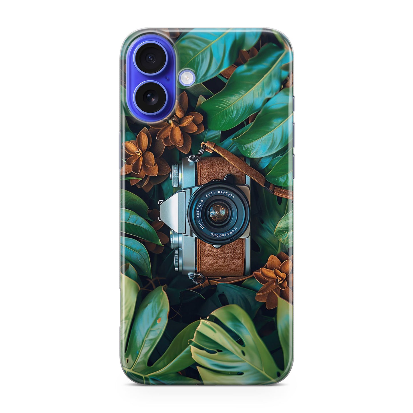 The Lens Between Leaves iPhone 16 / 16 Plus Case